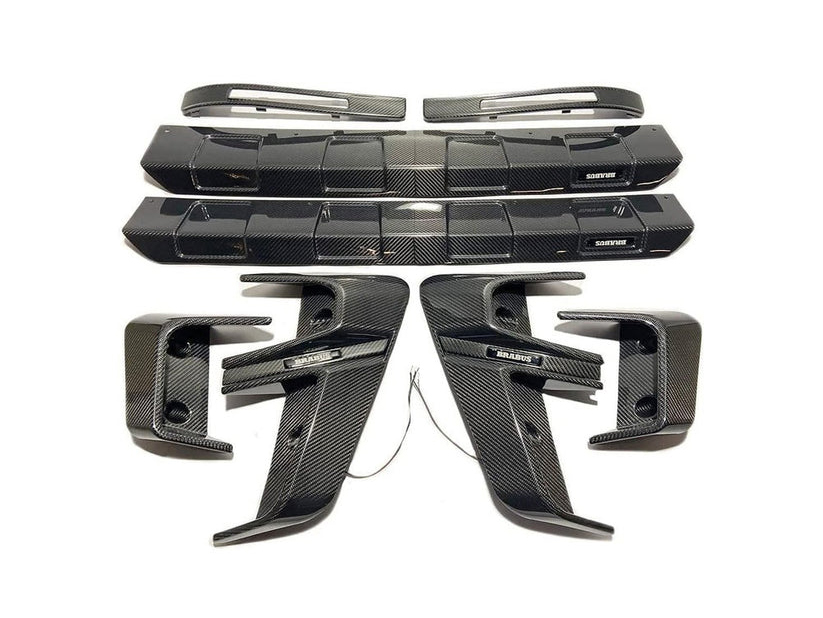 Carbon Fiber Brabus Widestar Exterior Trim Body Kit for Mercedes-Benz G-Class W463A